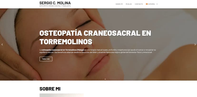 Sergio Molina Masajista